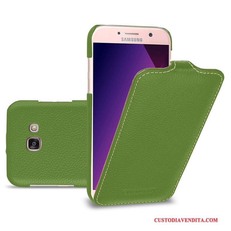 Custodia Samsung Galaxy A5 2017 Protezione Giallotelefono, Cover Samsung Galaxy A5 2017 Pelle