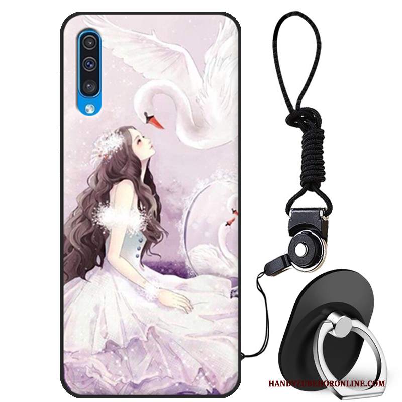 Custodia Samsung Galaxy A50 Cartone Animato Bello Tutto Incluso, Cover Samsung Galaxy A50 Protezione Anti-caduta Morbido