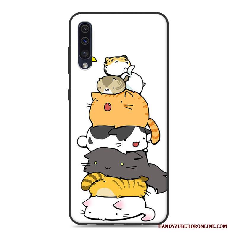 Custodia Samsung Galaxy A50 Cartone Animato Di Personalità Morbido, Cover Samsung Galaxy A50 Creativo Telefono Tendenza