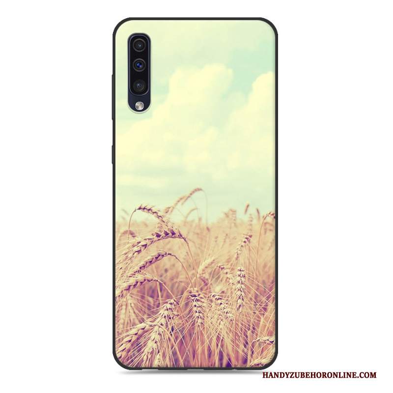 Custodia Samsung Galaxy A50 Cartone Animato Ornamenti Appesi Rosa, Cover Samsung Galaxy A50 Silicone Tendenza Di Personalità