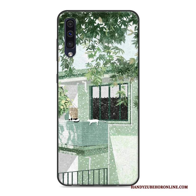 Custodia Samsung Galaxy A50 Cartone Animato Tendenza Piccola, Cover Samsung Galaxy A50 Telefono Ornamenti Appesi