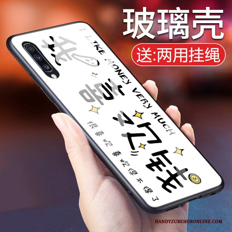 Custodia Samsung Galaxy A50 Creativo Tendenzatelefono, Cover Samsung Galaxy A50 Protezione Vetro Nuovo