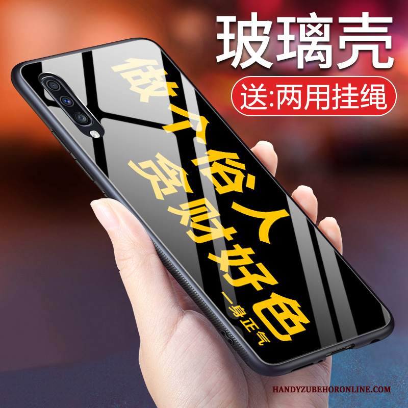 Custodia Samsung Galaxy A50 Creativo Tendenzatelefono, Cover Samsung Galaxy A50 Protezione Vetro Nuovo