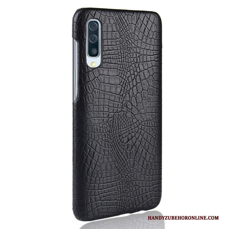 Custodia Samsung Galaxy A50 Pelle Borse Difficile, Cover Samsung Galaxy A50 Protezione Blu Qualità