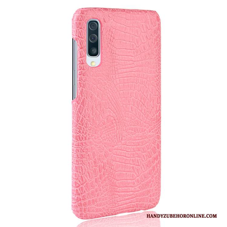 Custodia Samsung Galaxy A50 Pelle Borse Difficile, Cover Samsung Galaxy A50 Protezione Blu Qualità