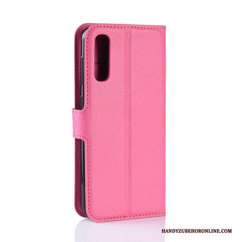 Custodia Samsung Galaxy A50 Pelle Telefono Nero, Cover Samsung Galaxy A50 Portafoglio Anti-caduta