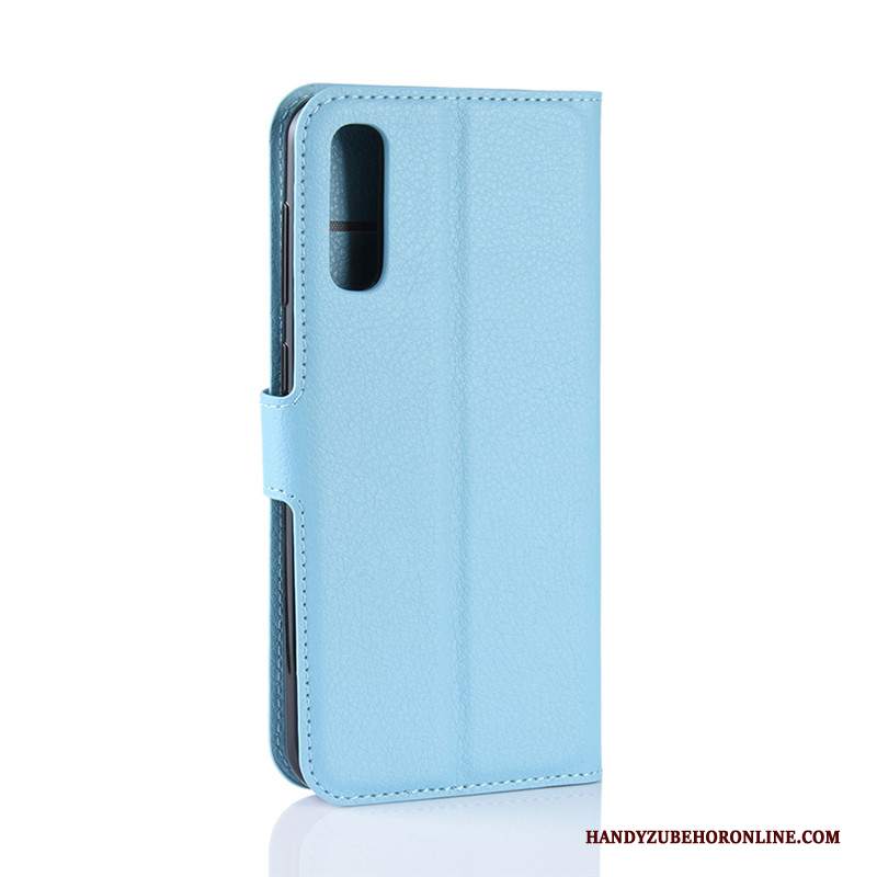 Custodia Samsung Galaxy A50 Pelle Telefono Nero, Cover Samsung Galaxy A50 Portafoglio Anti-caduta