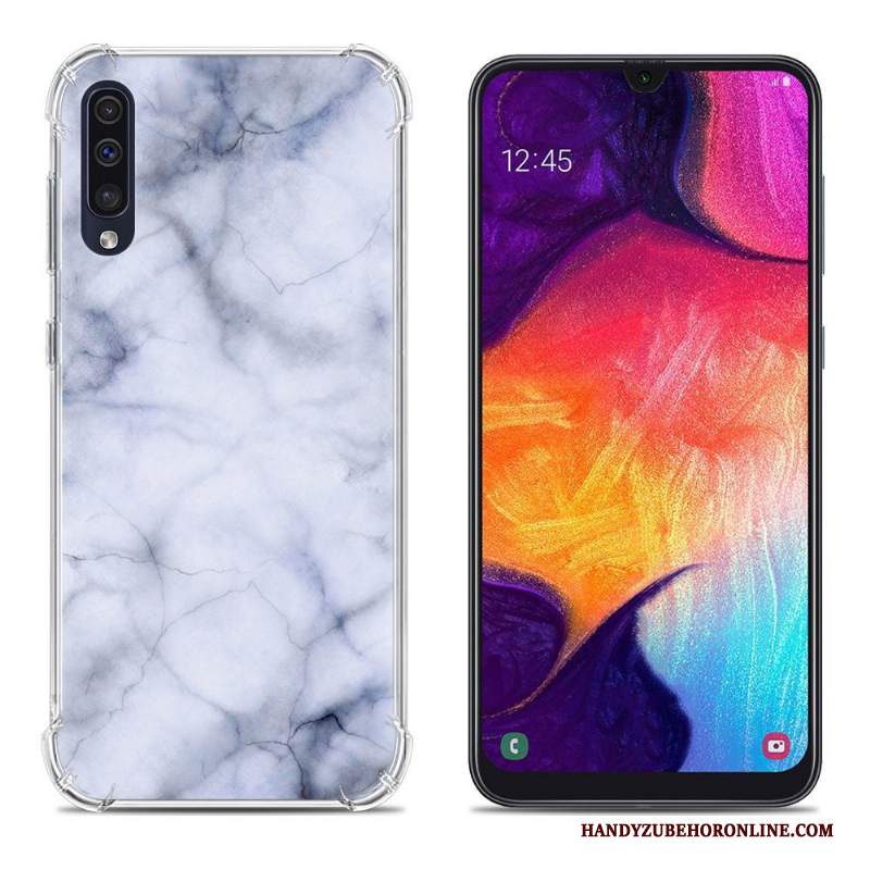 Custodia Samsung Galaxy A50 Protezione Anti-cadutatelefono, Cover Samsung Galaxy A50 Colore Morbido Rosa