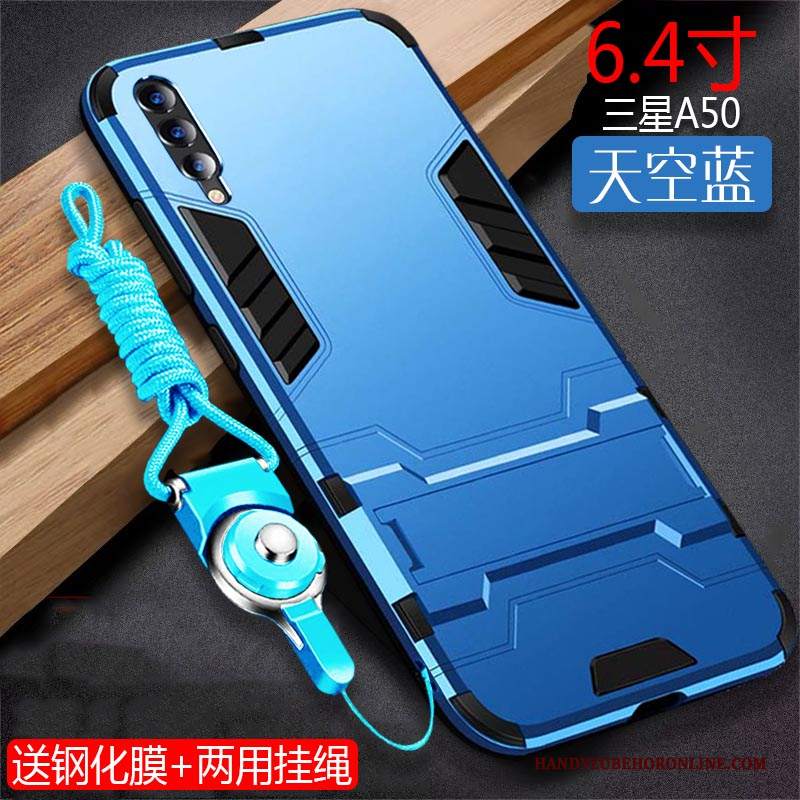 Custodia Samsung Galaxy A50 Silicone Anti-caduta Difficile, Cover Samsung Galaxy A50 Creativo Tutto Incluso Marchio Di Tendenza