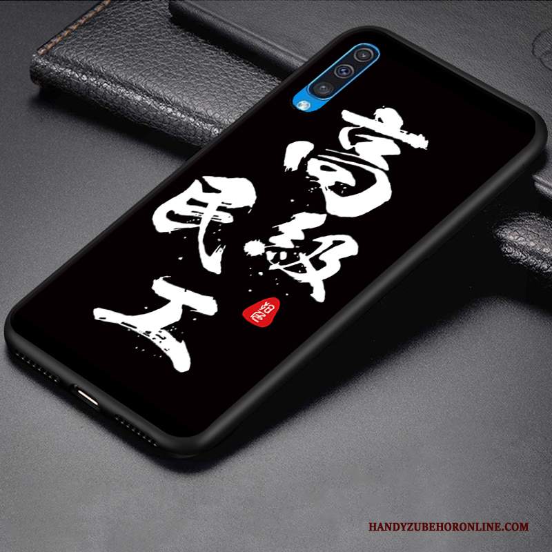 Custodia Samsung Galaxy A50 Silicone Anti-cadutatelefono, Cover Samsung Galaxy A50 Protezione Semplici Marchio Di Tendenza