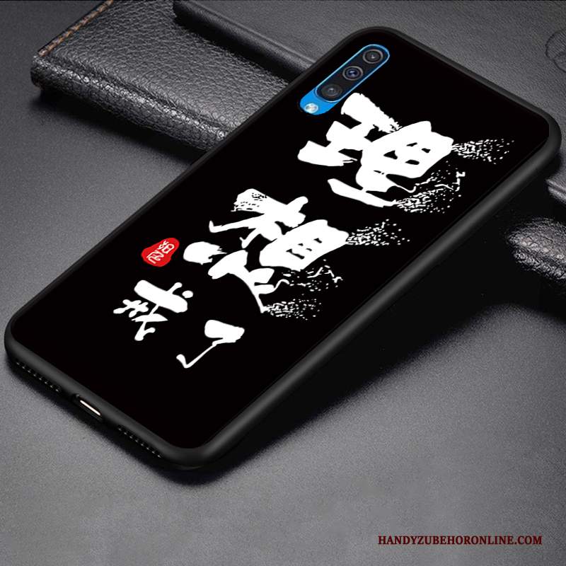 Custodia Samsung Galaxy A50 Silicone Anti-cadutatelefono, Cover Samsung Galaxy A50 Protezione Semplici Marchio Di Tendenza