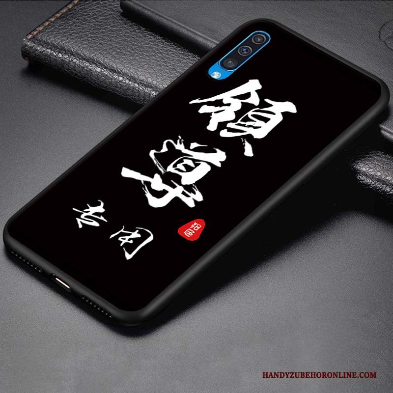 Custodia Samsung Galaxy A50 Silicone Anti-cadutatelefono, Cover Samsung Galaxy A50 Protezione Semplici Marchio Di Tendenza