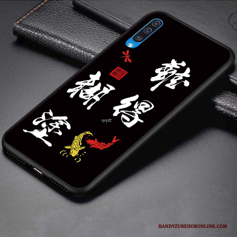 Custodia Samsung Galaxy A50 Silicone Anti-cadutatelefono, Cover Samsung Galaxy A50 Protezione Semplici Marchio Di Tendenza