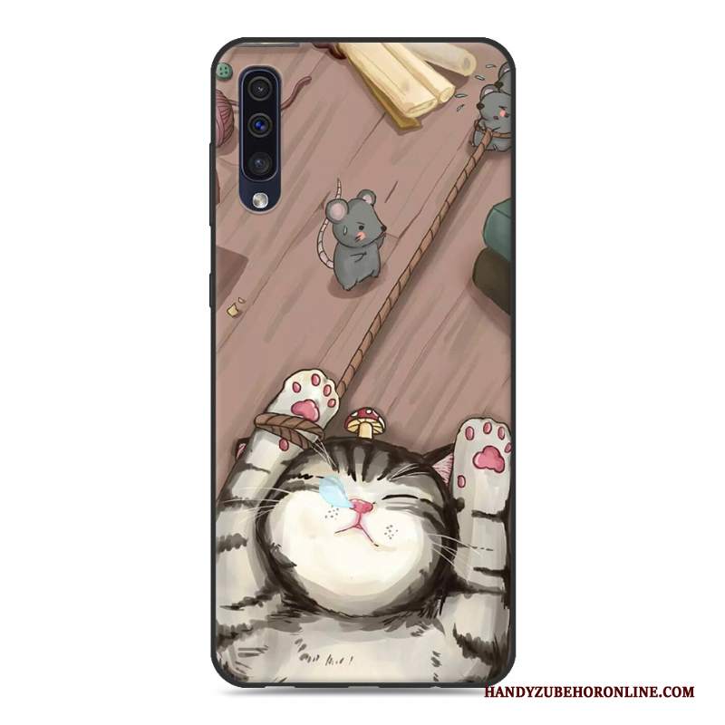 Custodia Samsung Galaxy A50 Silicone Di Personalità Bello, Cover Samsung Galaxy A50 Cartone Animato Anti-caduta Morbido