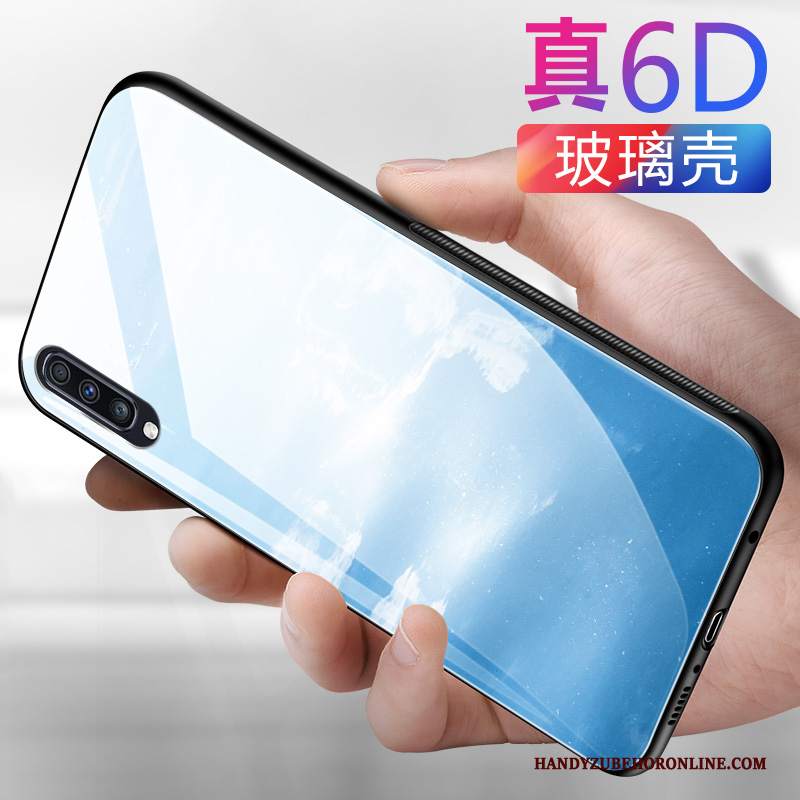 Custodia Samsung Galaxy A50 Silicone Tutto Incluso Semplici, Cover Samsung Galaxy A50 Protezione Marchio Di Tendenzatelefono