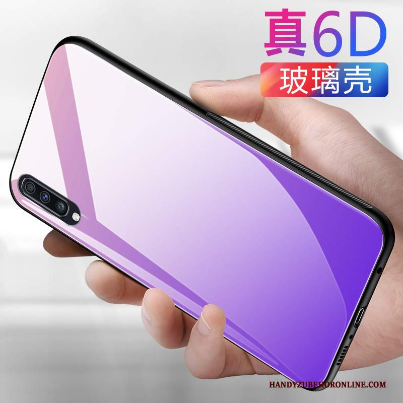 Custodia Samsung Galaxy A50 Silicone Tutto Incluso Semplici, Cover Samsung Galaxy A50 Protezione Marchio Di Tendenzatelefono