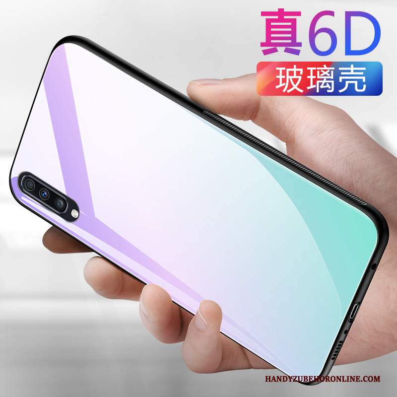 Custodia Samsung Galaxy A50 Silicone Tutto Incluso Semplici, Cover Samsung Galaxy A50 Protezione Marchio Di Tendenzatelefono