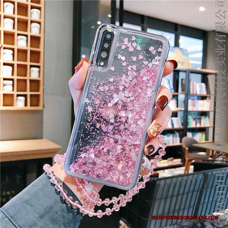 Custodia Samsung Galaxy A50s Argento Anti-caduta, Cover Samsung Galaxy A50s Morbido Tutto Incluso