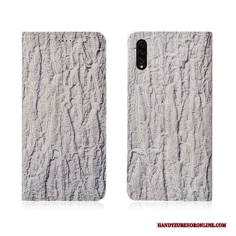 Custodia Samsung Galaxy A50s Pelle Nuovo Albero, Cover Samsung Galaxy A50s Protezione Macchiati Marchio Di Tendenza