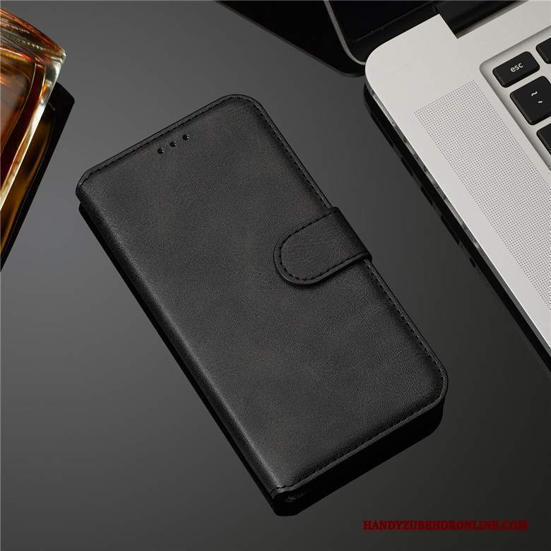 Custodia Samsung Galaxy A50s Pelle Telefono Mucca, Cover Samsung Galaxy A50s Folio Modello