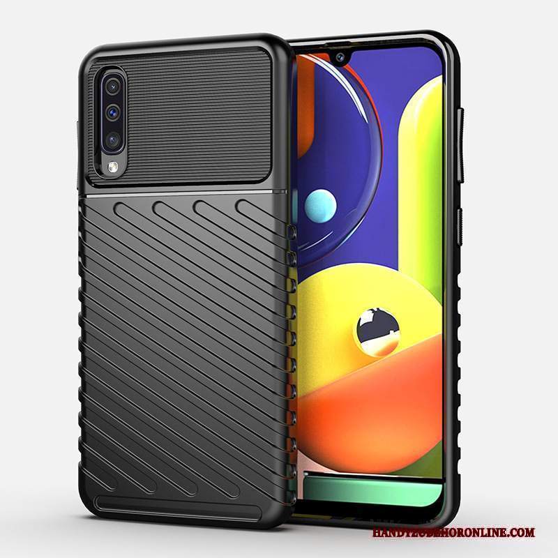 Custodia Samsung Galaxy A50s Protezione Blu Per, Cover Samsung Galaxy A50s Anti-cadutatelefono