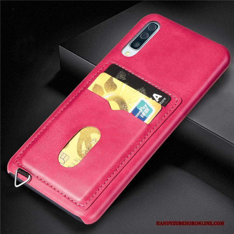 Custodia Samsung Galaxy A50s Protezione Borse Carta Semplici, Cover Samsung Galaxy A50s Giallotelefono