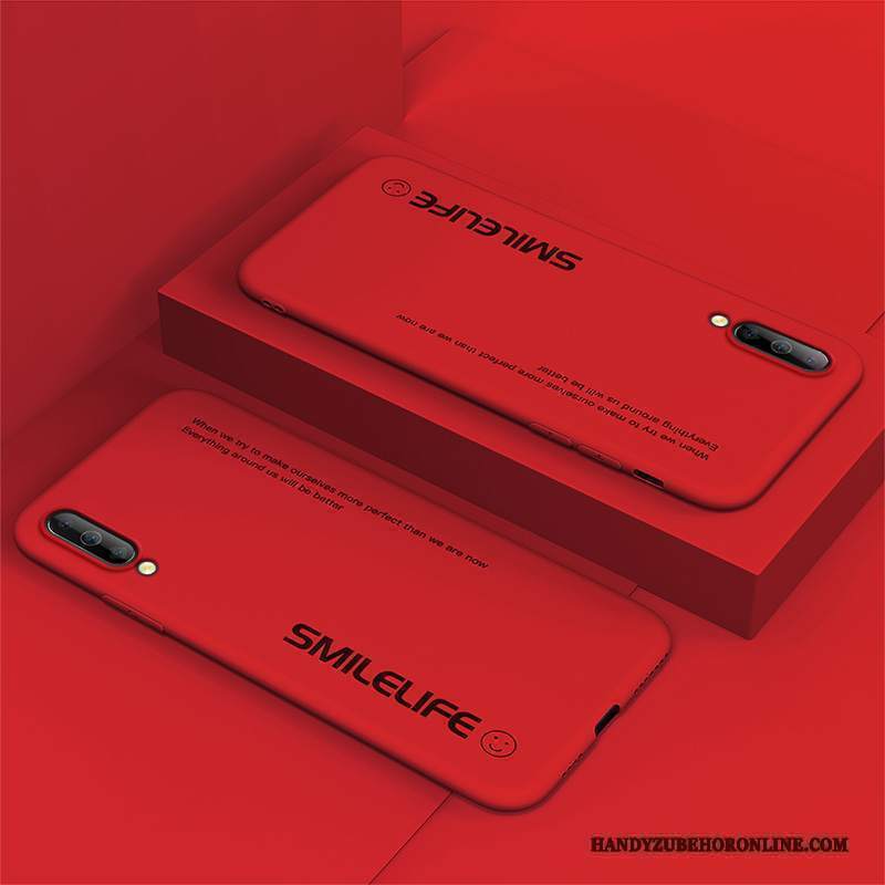 Custodia Samsung Galaxy A50s Protezione Tutto Incluso Rosso, Cover Samsung Galaxy A50s Creativo Nuovo Semplici