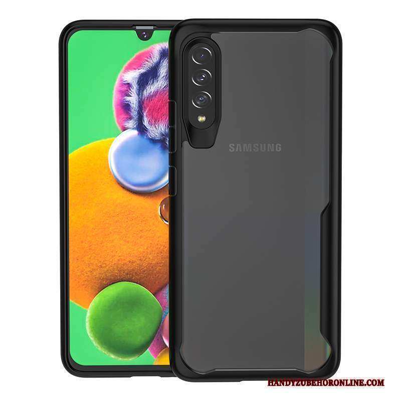 Custodia Samsung Galaxy A50s Silicone Anti-caduta Trasparente, Cover Samsung Galaxy A50s Protezione High End Morbido