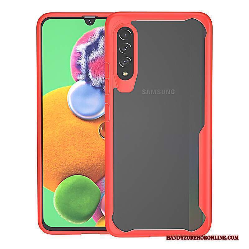 Custodia Samsung Galaxy A50s Silicone Anti-caduta Trasparente, Cover Samsung Galaxy A50s Protezione High End Morbido