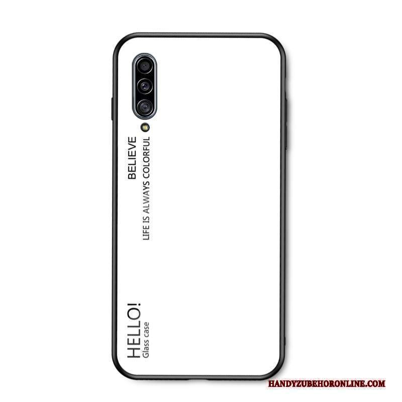 Custodia Samsung Galaxy A50s Silicone Bianco Vento, Cover Samsung Galaxy A50s Protezione Nuovo Anti-caduta