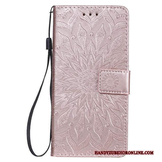 Custodia Samsung Galaxy A50s Silicone Oro Rosa Morbido, Cover Samsung Galaxy A50s Pelle Tutto Incluso Anti-caduta