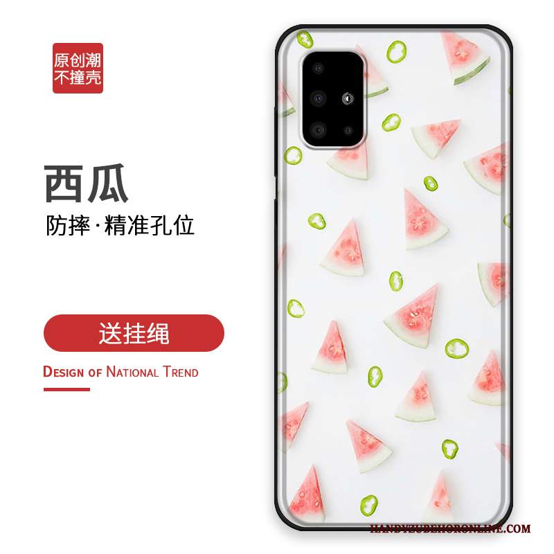 Custodia Samsung Galaxy A51 Creativo Anti-caduta Porpora, Cover Samsung Galaxy A51 Silicone Di Personalitàtelefono