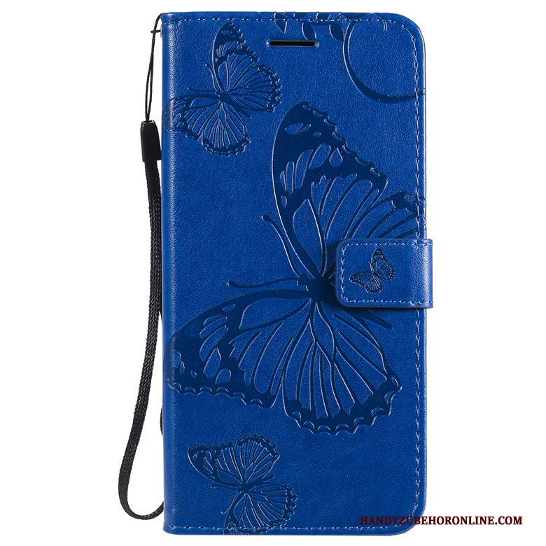 Custodia Samsung Galaxy A51 Protezione Farfalla Fiori Tempra, Cover Samsung Galaxy A51 Pelle Arancione Pellicola Protettiva