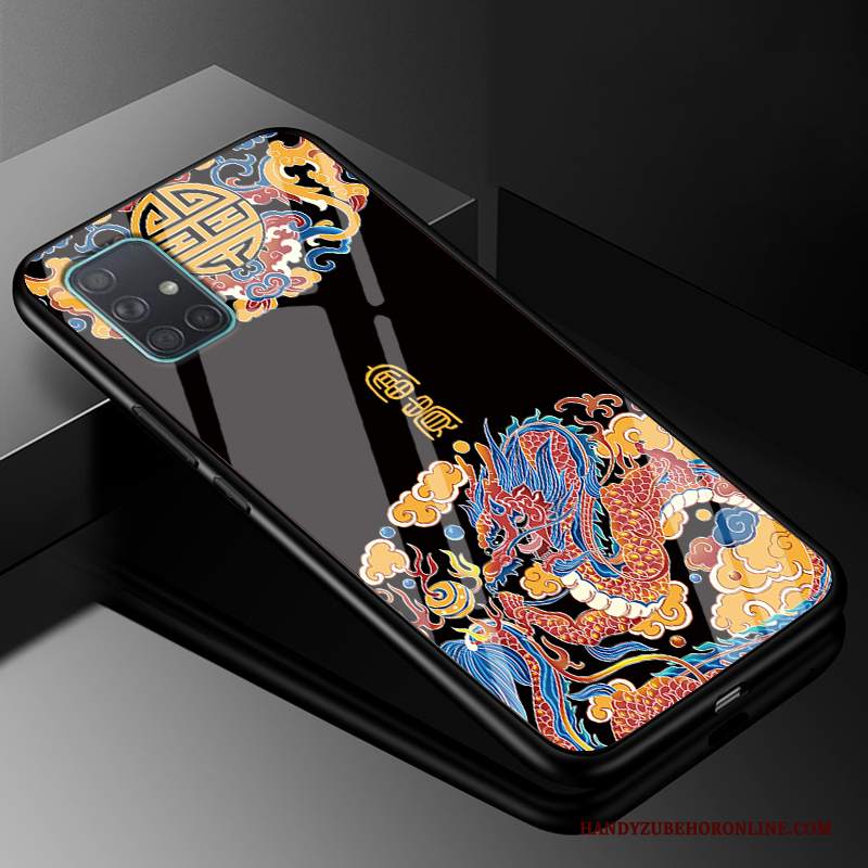 Custodia Samsung Galaxy A51 Silicone Telefono Morbido, Cover Samsung Galaxy A51 Protezione Tutto Incluso Tendenza