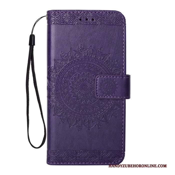 Custodia Samsung Galaxy A6+ Folio Blutelefono, Cover Samsung Galaxy A6+ Pelle