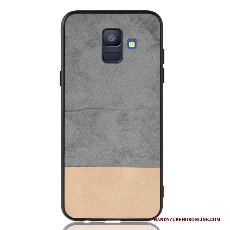 Custodia Samsung Galaxy A6 Protezione Modello Tutto Incluso, Cover Samsung Galaxy A6 Macchiati Colori Misti