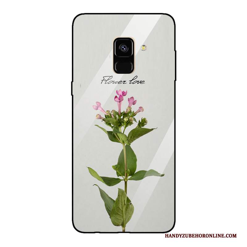 Custodia Samsung Galaxy A6 Telefono Tendenza, Cover Samsung Galaxy A6 Fresco Specchio