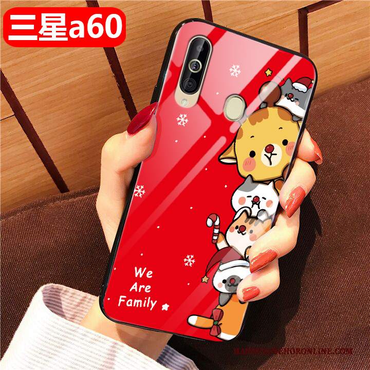 Custodia Samsung Galaxy A60 Creativo Tutto Inclusotelefono, Cover Samsung Galaxy A60 Cartone Animato Difficile Anti-caduta