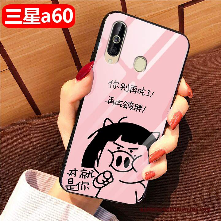 Custodia Samsung Galaxy A60 Creativo Tutto Inclusotelefono, Cover Samsung Galaxy A60 Cartone Animato Difficile Anti-caduta