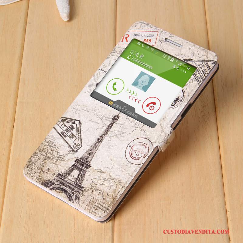 Custodia Samsung Galaxy A7 2015 Pelle Rosatelefono, Cover Samsung Galaxy A7 2015 Folio