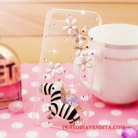 Custodia Samsung Galaxy A7 2015 Silicone Tendenza Rosa, Cover Samsung Galaxy A7 2015 Protezione Con Strass Coperchio Posteriore