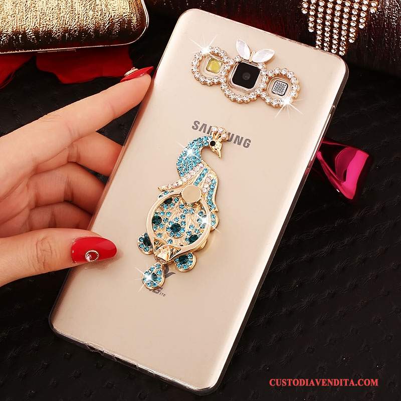 Custodia Samsung Galaxy A7 2015 Strass Morbido Anti-caduta, Cover Samsung Galaxy A7 2015 Protezione Tutto Inclusotelefono