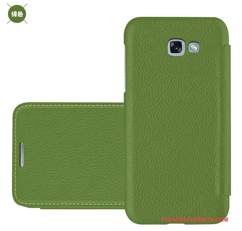 Custodia Samsung Galaxy A7 2016 Protezione Arancionetelefono, Cover Samsung Galaxy A7 2016 Folio