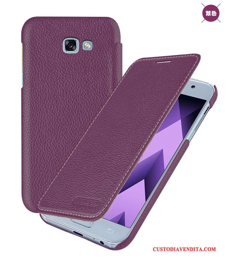 Custodia Samsung Galaxy A7 2016 Protezione Arancionetelefono, Cover Samsung Galaxy A7 2016 Folio