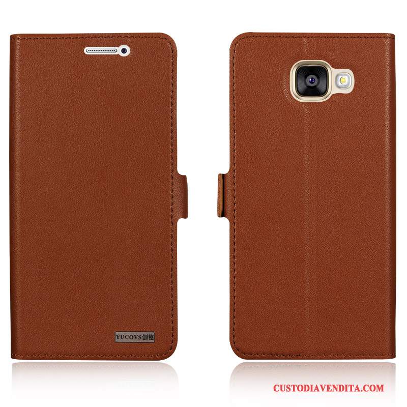 Custodia Samsung Galaxy A7 2016 Protezione Biancotelefono, Cover Samsung Galaxy A7 2016 Folio