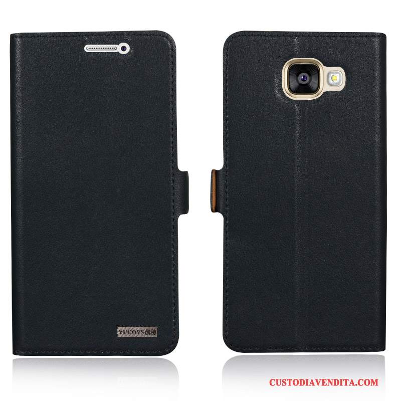 Custodia Samsung Galaxy A7 2016 Protezione Biancotelefono, Cover Samsung Galaxy A7 2016 Folio