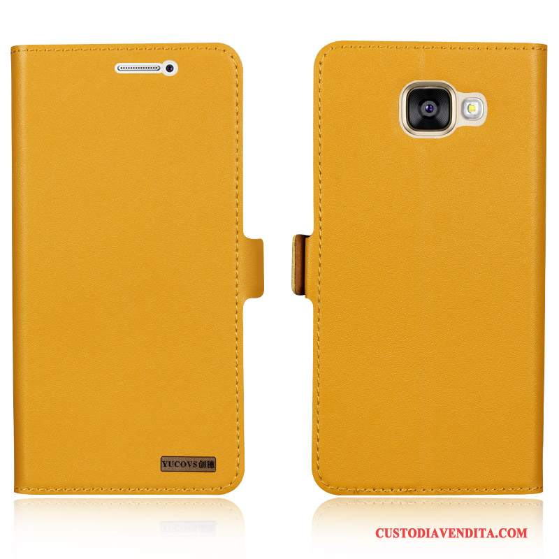 Custodia Samsung Galaxy A7 2016 Protezione Biancotelefono, Cover Samsung Galaxy A7 2016 Folio