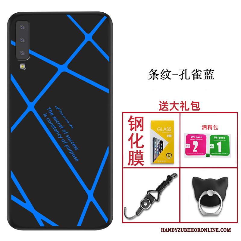 Custodia Samsung Galaxy A7 2018 Silicone Tendenza Anti-caduta, Cover Samsung Galaxy A7 2018 Protezione Telefono Morbido