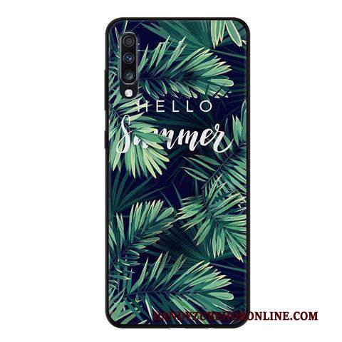 Custodia Samsung Galaxy A70 Cartone Animato Morbido Anti-caduta, Cover Samsung Galaxy A70 Protezione Di Personalità Macchiati