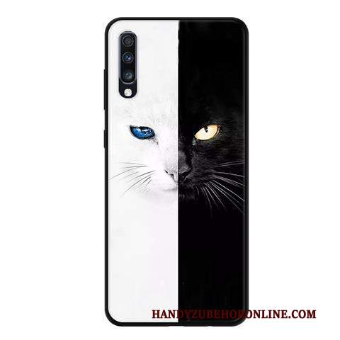 Custodia Samsung Galaxy A70 Cartone Animato Morbido Anti-caduta, Cover Samsung Galaxy A70 Protezione Di Personalità Macchiati